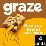 Graze Oat Boosts Banana Bread Flapjacks 4 x 30g, UK version