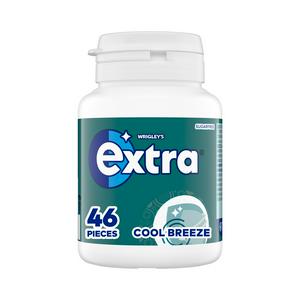 Extra Cool Breeze sugarfree chewing gum bottle x46 - British product
