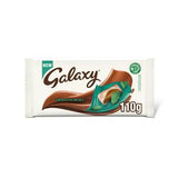 Galaxy Smooth Mint milk chocolate bar 110g, UK version
