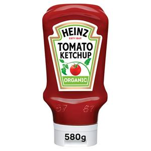 Heinz Organic Tomato Ketchup 580g, imported from the UK