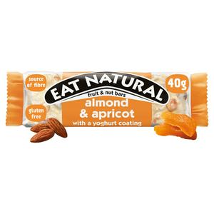 Eat Natural Almond Apricot Fruit and Nut Bars 40g - British product
