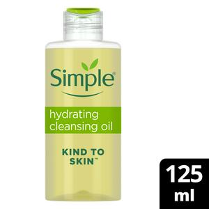 Simple Hydrating Cleansing Oil 125ml (British brand)