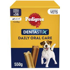Pedigree Dentastix dental stick treats for small dogs imported from the UK