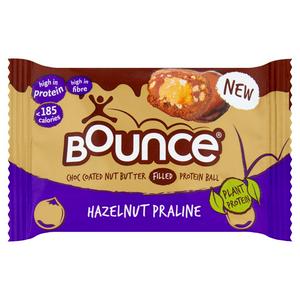 Bounce Hazelnut Praline Protein Ball 40g - British product