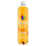Rubicon Orange Mango Sparkling Water 500ml, imported from the UK