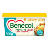 Benecol Buttery Spread Plant Stanol 500g - British product