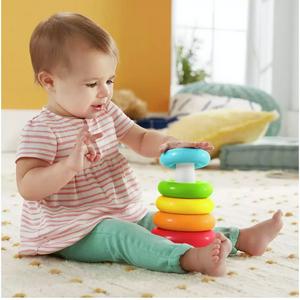 Fisher-Price Rock-a-Stack Rings Baby Stacking Toy - British product