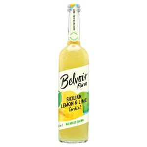 Belvoir Farm lemon lime cordial 500ml - British product