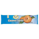 Regal Bakery Coconut Cookie Rings 350g, imported from the UK