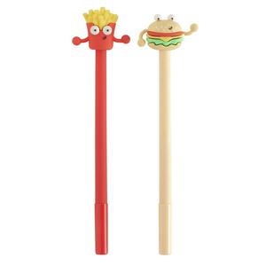 Sainsbury's Home Fast Food Pen Black Novelty Writing Pen