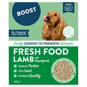 Boost Fresh Food Lamb Superfoods 400g - British product