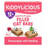 Kiddylicious Raspberry Apple Oat Bars 5 x 21g, UK version