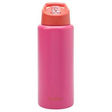 Pink Stainless Steel Sipper 1L Drink Container (British brand)