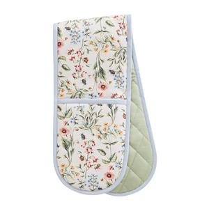 Sainsbury's Home Bee Floral Double Oven Gloves