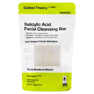 Carbon Theory salicylic acid facial cleansing bar 100g - British product