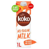 Koko unsweetened coconut milk alternative 1L, imported from the UK