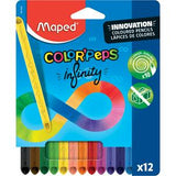 Maped Colorpeps Infinity Pencils Pack of 12, imported from the UK