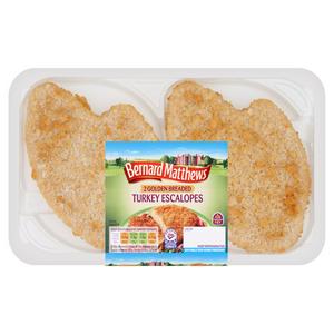 Bernard Matthews Kalkun Escalopes Brødsmulebelagte 260g