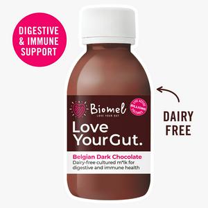 Biomel dark chocolate probiotic drink 125ml - British product