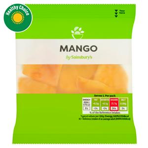 Sainsbury's Mango Dried Fruit Snack 35g (British brand)