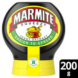 Marmite yeast extract squeezy 200g, imported from the UK