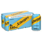 Schweppes Regular Lemonade Cans 8 x 330ml (British brand)