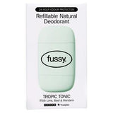 Fussy Natural Deodorant Refill Tropic Tonic 40g - British product