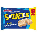 Kellogg's Rice Krispies Squares Marshmallow Bars 8x28g, imported from the UK