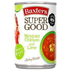 Baxters Mexican Chicken & Lime 400g, imported from the UK