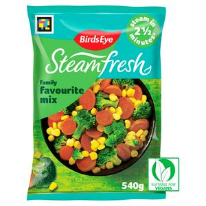 Birds Eye Steamfresh mixed vegetables 540g - British product