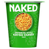 Naked Rice Japanese Katsu Curry instant rice pot 78g, imported from the UK