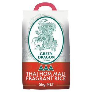 Green Dragon Thai Hom Mali Fragrant Rice 5kg