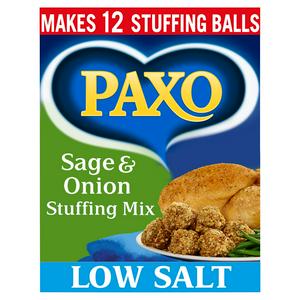 Paxo Sage & Onion Stuffing Mix 170g, imported from the UK
