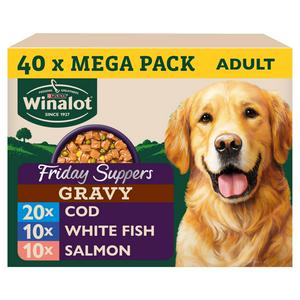Winalot wet dog food Friday Suppers 40 pack (British brand)