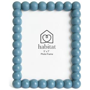 Habitat blue bobble picture frame 5x7 inches, UK version