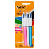 BIC 4 Colours ballpoint pen 3 pack - British product