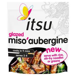 itsu Glazed Miso Aubergine Microwave Dinner 330g, UK version