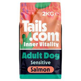 Tails.com salmon dry dog food sensitive 2kg (British brand)
