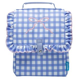 Smash gingham ribbon lunch bag - British product