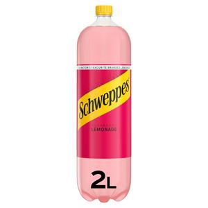 Schweppes Raspberry Lemonade 2L bottle (British brand)