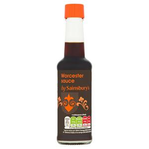 Sainsbury's Worcestershire style Sauce 150ml glass bottle (British brand)