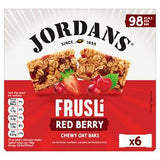 Jordans Red Berry Oat Cereal Bars 6 x 25g, UK version