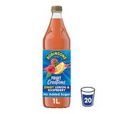Robinsons lemon raspberry squash 1L, imported from the UK