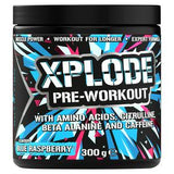 Sci-MX Nutrition X Plode pre workout powder Blue Raspberry 300g (British brand)