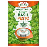 Sacla Classic Basil Pesto 45g container (British brand)
