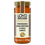 Loyd Grossman Wild Garlic Mascarpone pasta sauce 290g, UK version