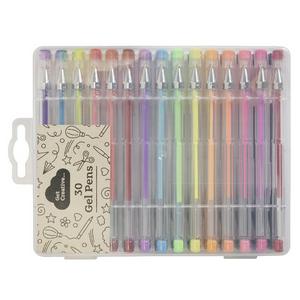 Get Creative gel pens 30-pack assorted colours, UK version