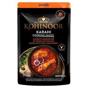 Kohinoor Punjabi Karahi Cooking Sauce 375g, UK version