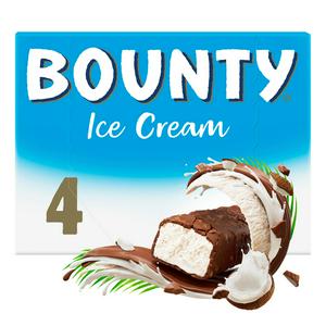 Bounty Coconut Chocolate Ice Cream Bar 200ml - British product