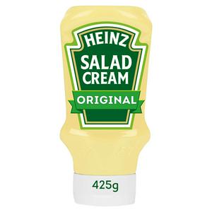 Heinz Salad Cream condiment 425g bottle, UK version